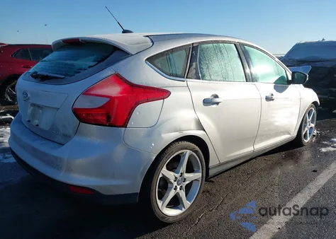 2012 Ford Focus Titanium from USA, damaged, VIN 1FAHP3N25CL193460